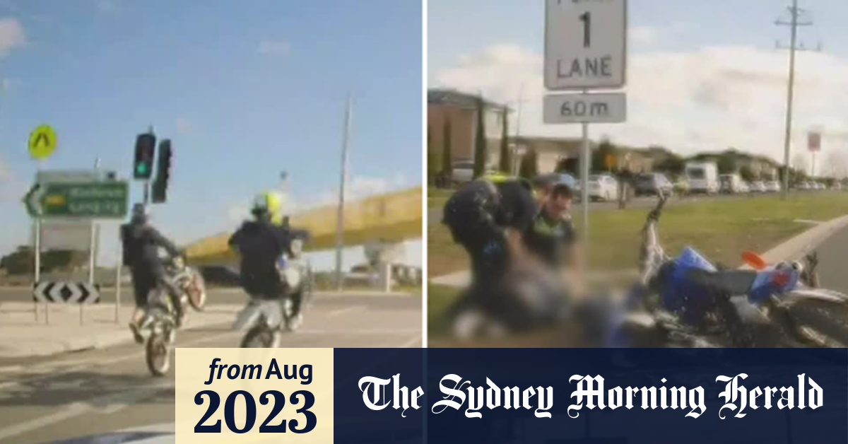 Video Police crackdown on illegal dirt bikes